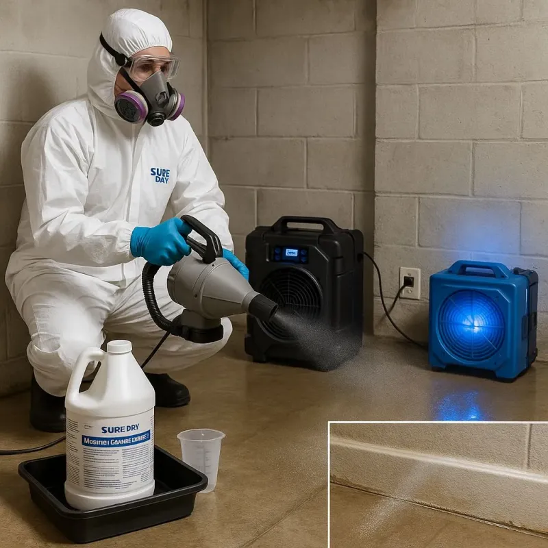 Sanitization and Odor Removal process in Marks, MS