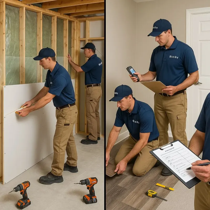 Repairs and Reconstruction process in Marks, MS